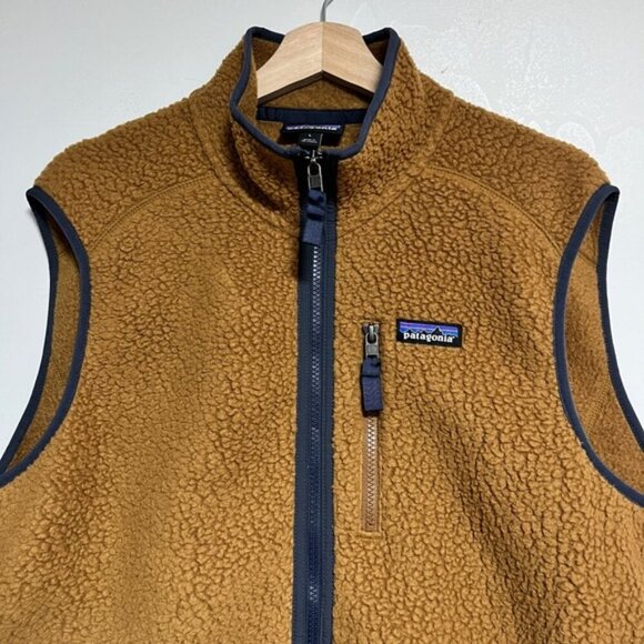 Patagonia Retro-X Fleece Vest - Brown, Size L - Picture 2 of 11